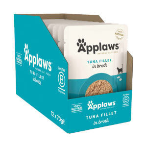 어플라우즈 고양이 습식 파우치 참치 수프, 70g, 12개 솔직 후기 | 실제 사용자 리뷰 총정리 - 상품 이미지 1
