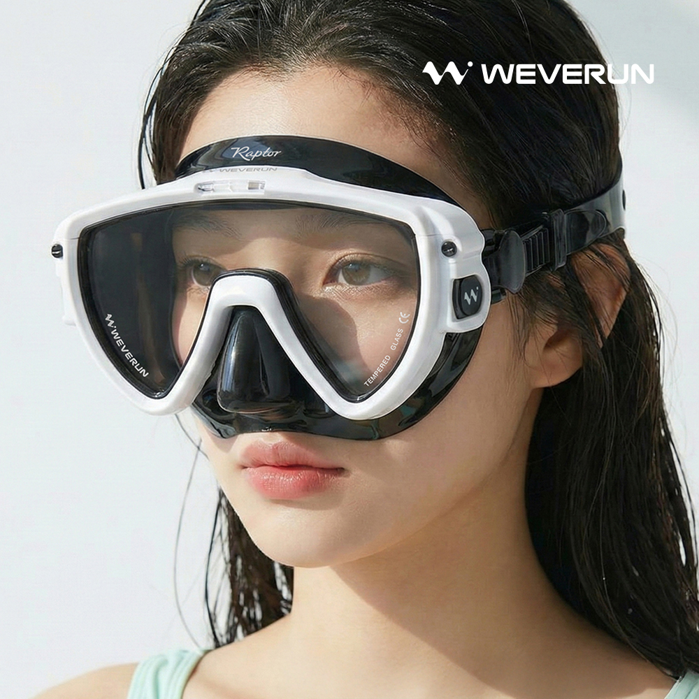 스노쿨링 마스크 UV 자외선차단 프리다이빙 장비 스노쿨링 장비 물놀이 용품