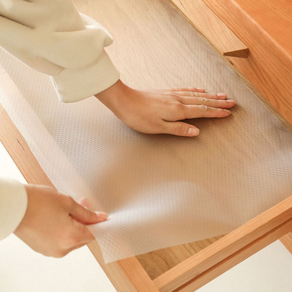 싱크대 서랍 주방 청결 오염 방지 매트 30x150cm T - 상품 이미지