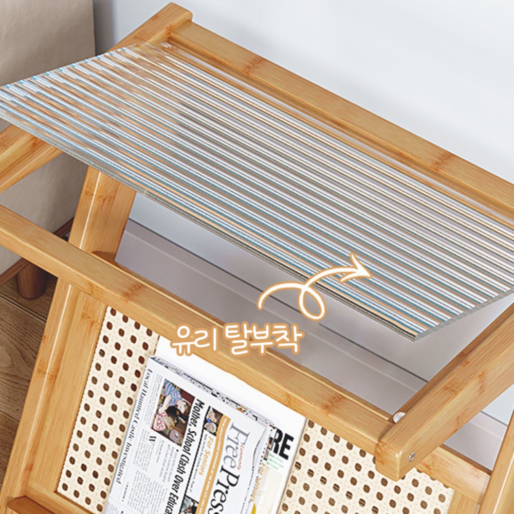 가습기협탁 미니 침대 사이드 테이블 우드 스퀘어 협탁 - 상세 이미지 5