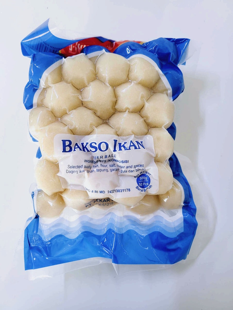 인도네시아 냉동 피쉬볼 박소 500g, 18개 - 상품 이미지