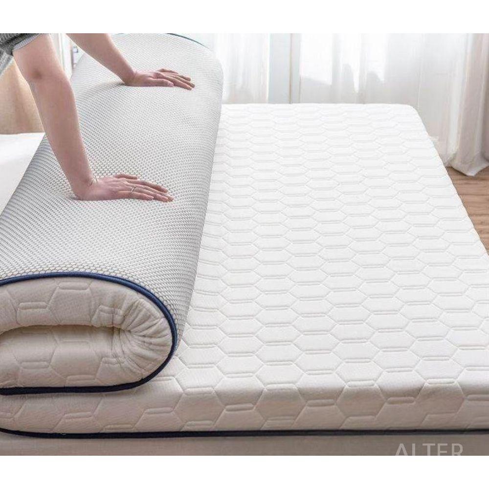 매트리스 수면 라텍스 수면매트 쿠션 토퍼 바닥 싱글 침대 4cm 150x200cm - 상세 이미지 4