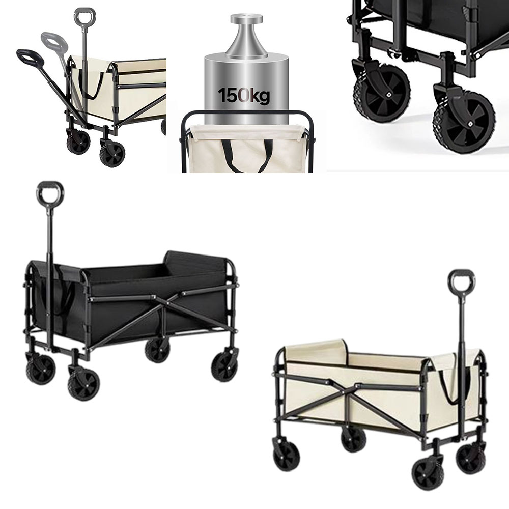 접이식 캠핑 웨건 다목적 소품 수납 이동 폴딩 손수레