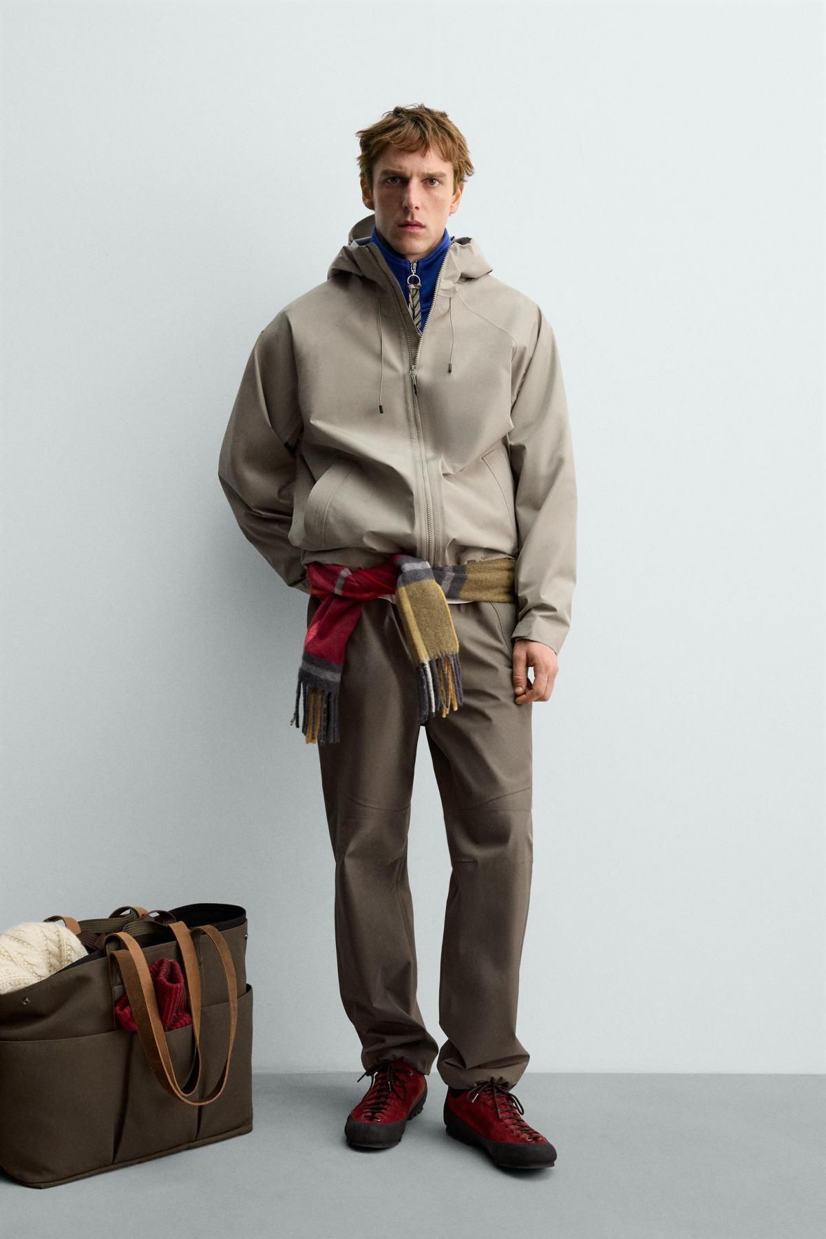 자라 쉘 테크니컬 팬츠 X 아론 레빈 3286/451 DARK GREEN - 상세 이미지 2