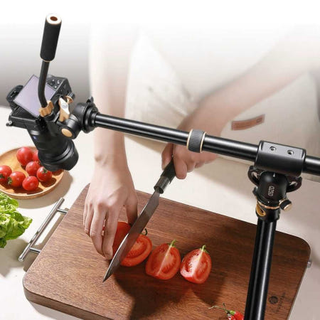 브랜치업 협력사 카메라거치대 수직 요리 방송용 브이로그 라이브 영상