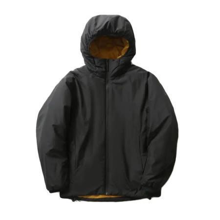 [해외]따뜻한 면 재킷 '버드' 경량 아웃도어 P 후드 다운 대체 방한 방풍 스포츠 남성 패션 도시 스타일 스몰