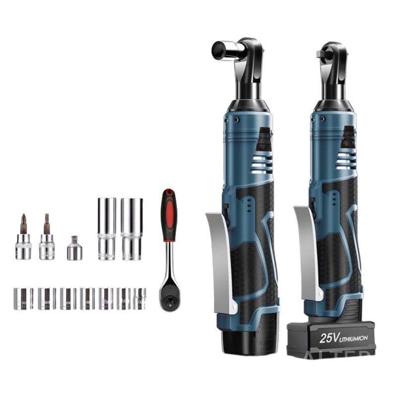 충전 임팩 전동 임팩드릴 해머 공구 드라이버 배터리 라쳇 렌치 컴팩트 1198N 16.8V 2배터리 - 상세 이미지 2