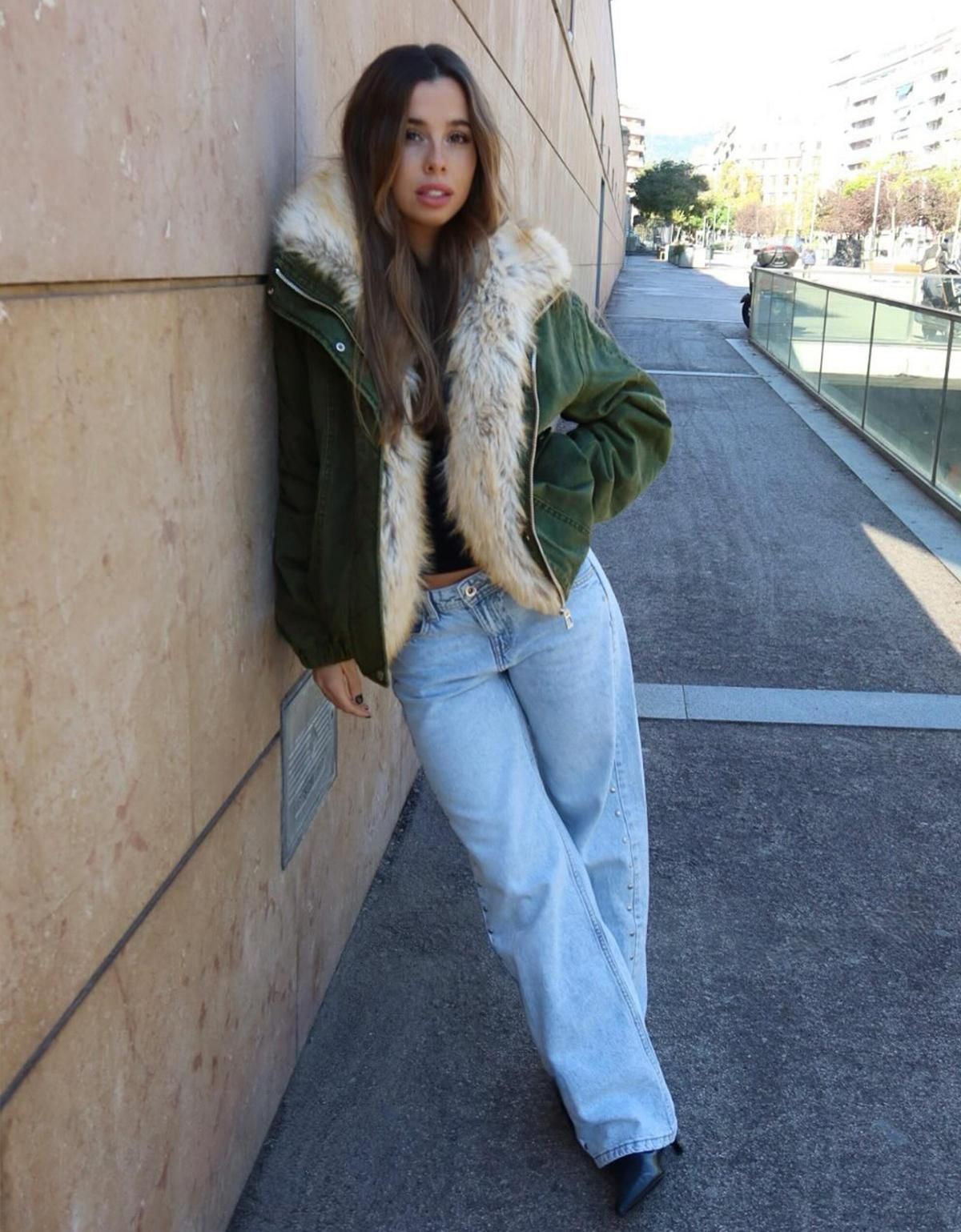버쉬카 퍼카라 테크니컬 오버핏 재킷 6643/109 KHAKI - 상세 이미지 5