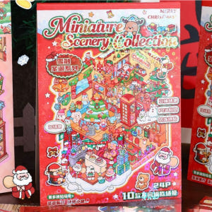 3d스티커 방꾸미기 10테마 스티커북 스노우크리스마스 실사용 후기 | 효과 있을까? - 상품 이미지 1