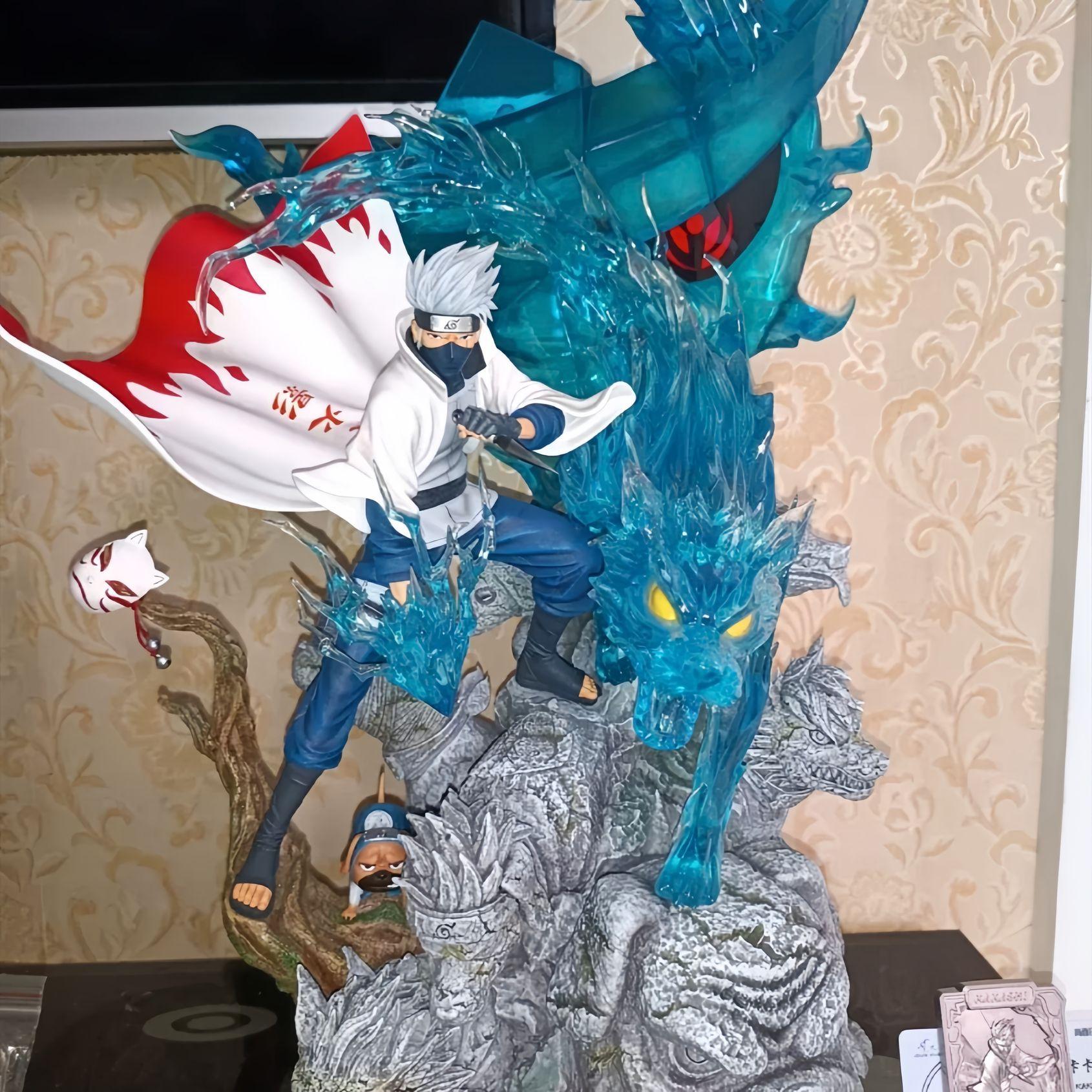 카카시 GK 스태츄 데스크탑 장식 카카시 중간 28cm - 상세 이미지 4