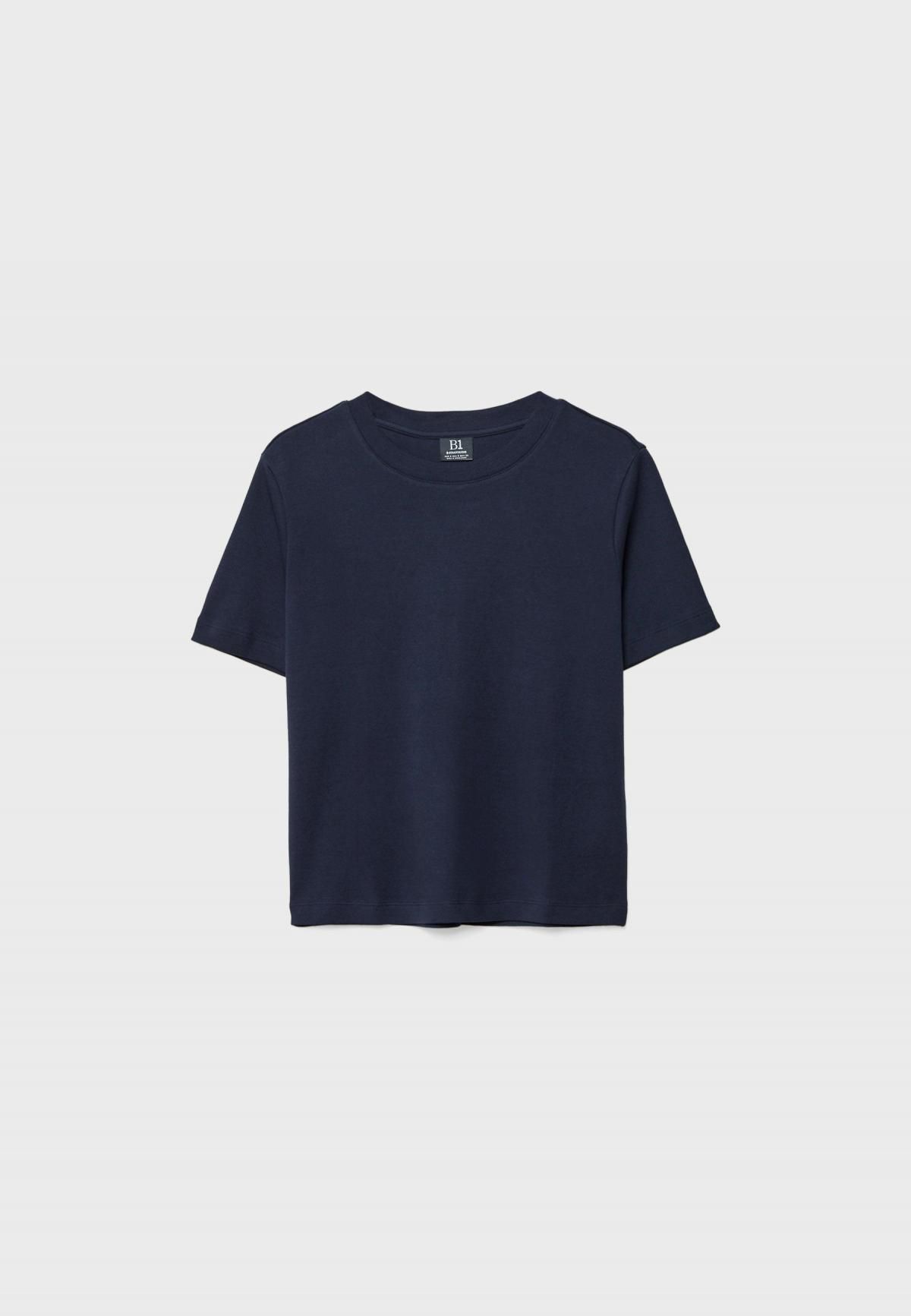 스트라디바리우스 헤비 코튼 네이비 레귤러핏 반팔 티셔츠 6516/883 DARK BLUE - 상품 이미지