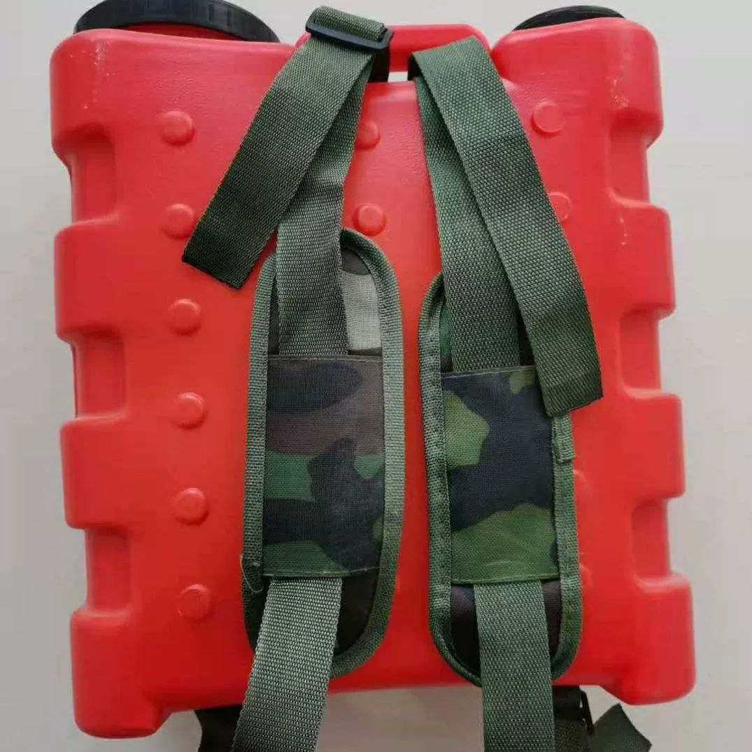 물통 어깨 끈 20L 레드 운송 버킷 운반 워터 R85 산불 소방용 물통 20L - 상세 이미지 2