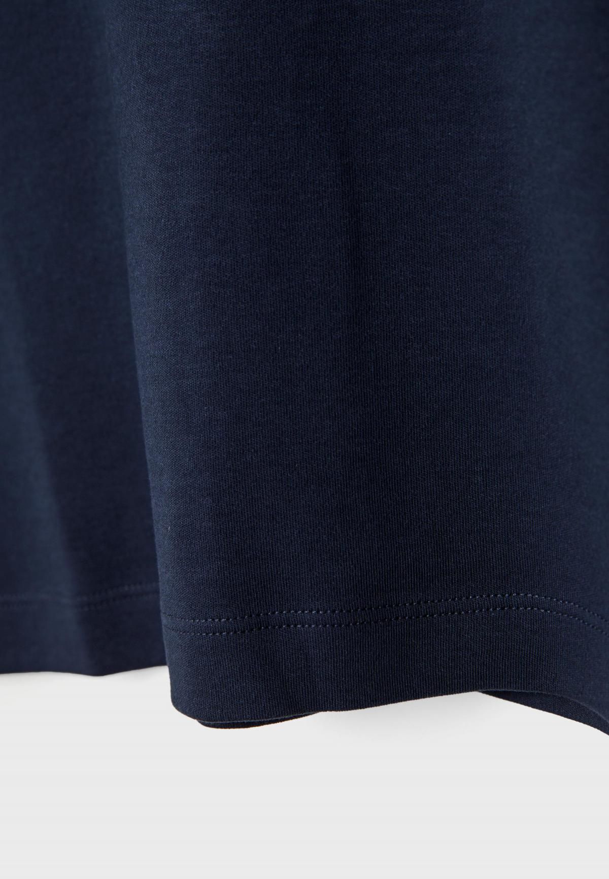스트라디바리우스 헤비 코튼 네이비 레귤러핏 반팔 티셔츠 6516/883 DARK BLUE - 상세 이미지 3