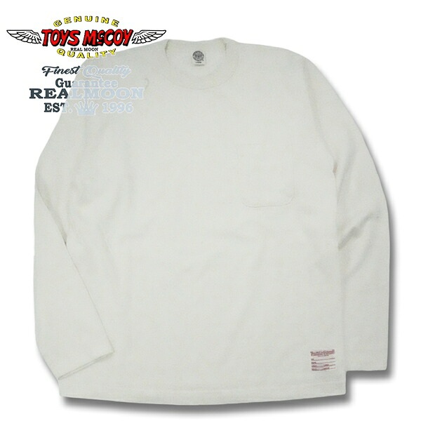 토이즈맥코이 남성 포켓 일본제 긴팔티셔츠 TMC2543 25FW 011/오프화이트 M - 상세 이미지 4