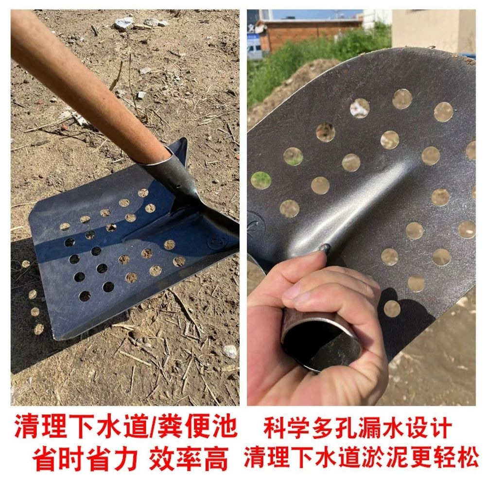 농기구 배수로 이물질 장마 구멍 소삽 맨홀 진흙삽 - 상세 이미지 3