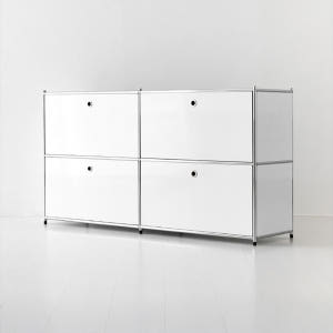 심플리 2x2 수납장 152x40x82, 2단, 퓨어화이트 2708.75... 솔직 후기 | 실제 배치 사진 포함 - 상품 이미지 2