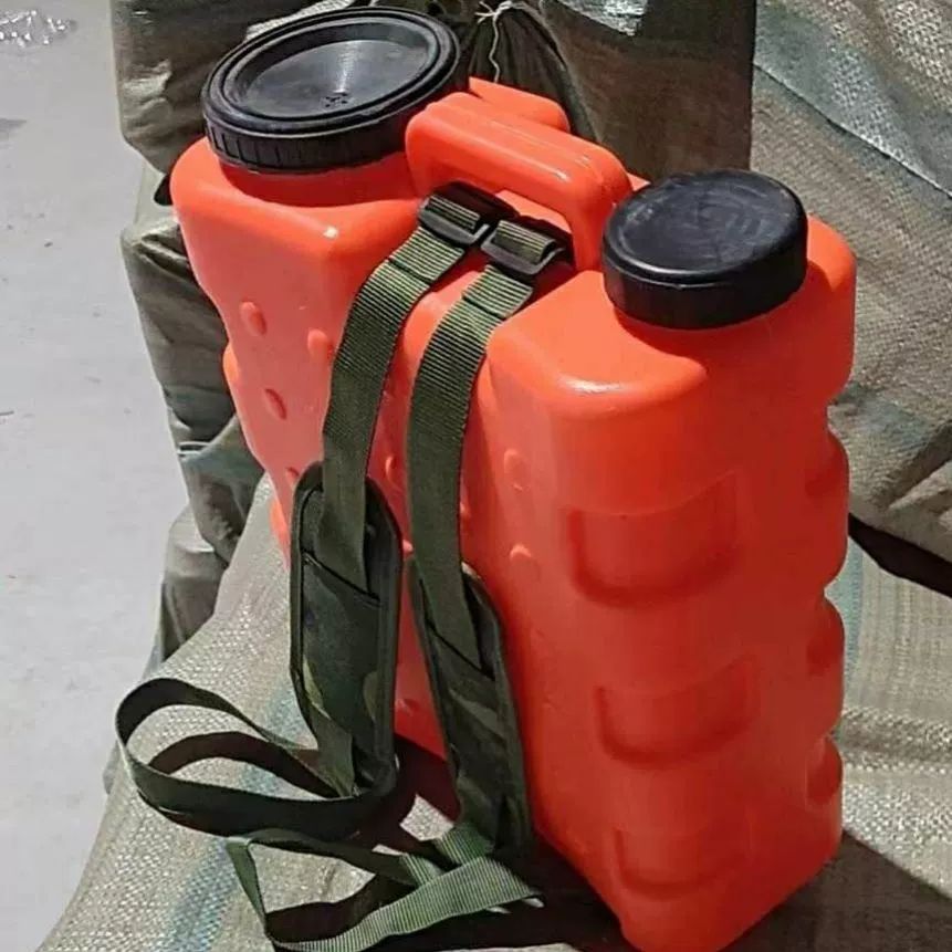 물통 어깨 끈 20L 레드 운송 버킷 운반 워터 R85 산불 소방용 물통 20L - 상품 이미지
