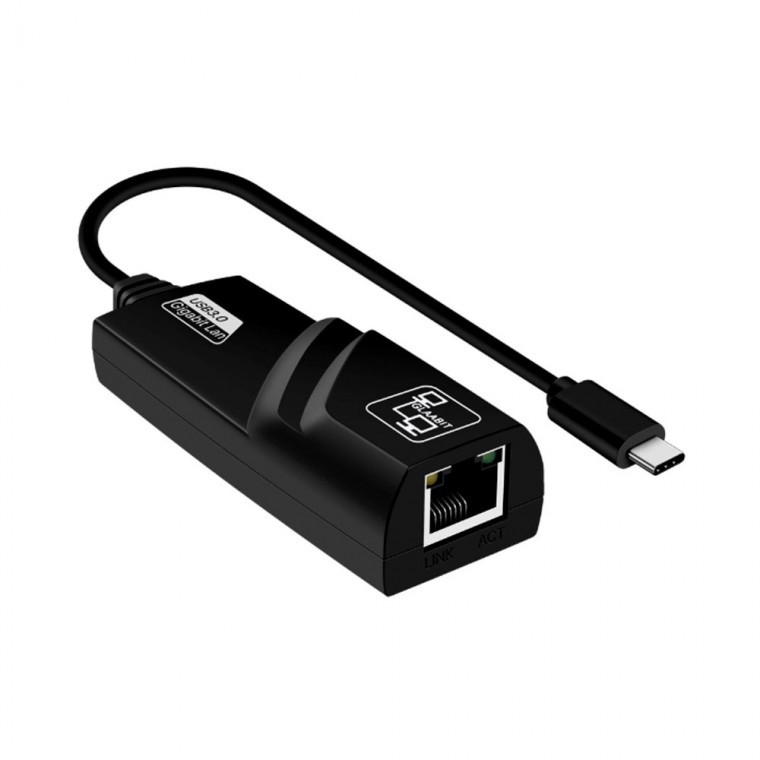 USB C타입 to RJ45 기가 랜카드 1000Mbps - 상품 이미지