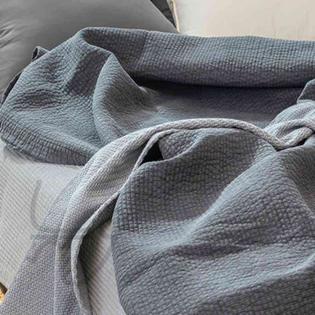 [늘WAYS협력사]늘ways 이불 면 60수 피그먼트 워싱 스프레드 킹 K 차콜 예쁜이불 침대침구