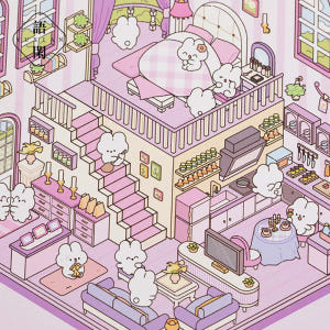 [세트구매 2종] 3D 방꾸미기 다꾸 성인취미 스티커북 6가지 테마 비즈... 실사용 후기 | 효과 있을까? - 상품 이미지 4