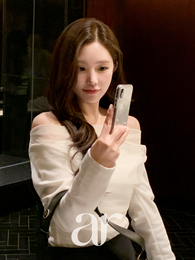 샤 셔링 레이어드 오프숄더 긴팔 티셔츠 ts4804 이미지 7