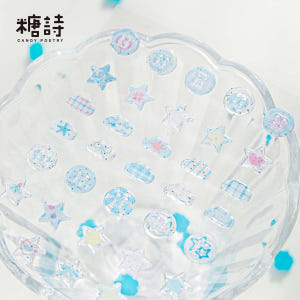 크림 단추 별빛 인스타그램 감성 폰꾸 다꾸 입체 스티커 봄날 실사용 후기 | 효과 있을까? - 상품 이미지 2