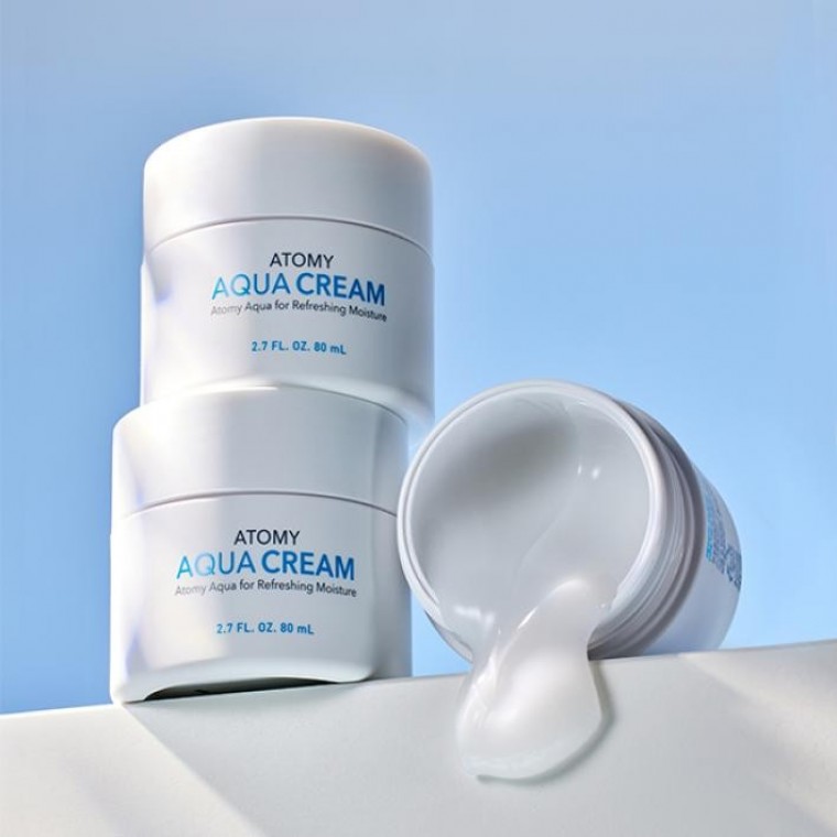 애터미 아쿠아 수분크림 80ml - 상품 이미지