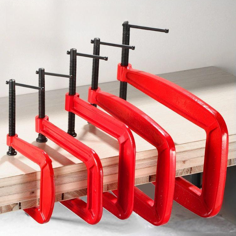 만력기 고정 집게 고급형 클램핑 목공 목재 용접 딥스로트 1인치 29x80mm - 상품 이미지