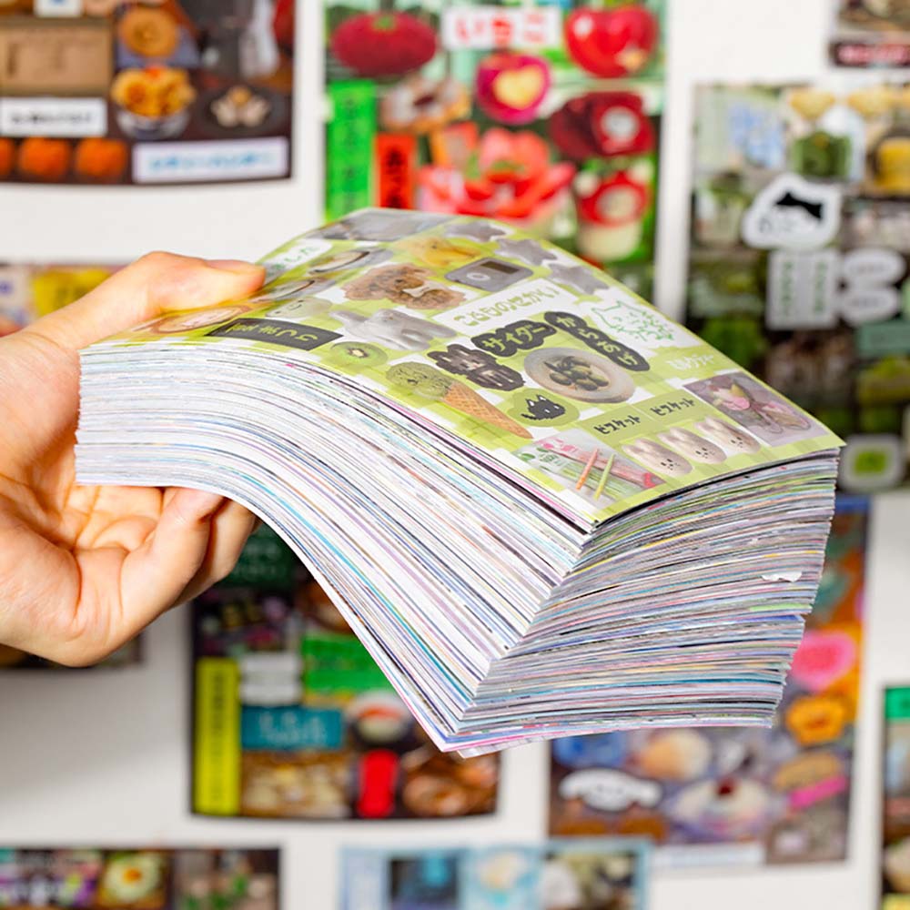 로멘틱 메모리 시리즈 일본 만화 스타일 스티커북 옵션1 이미지 3