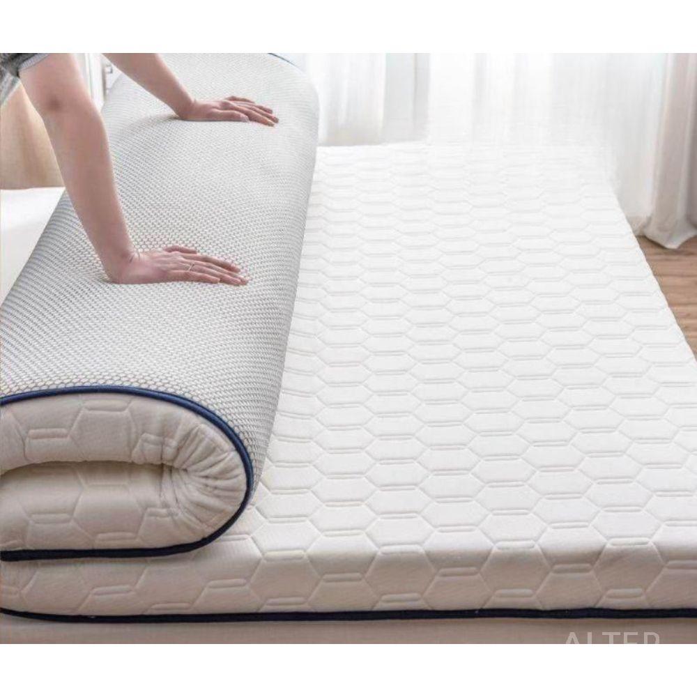 매트리스 수면 라텍스 수면매트 쿠션 토퍼 바닥 싱글 침대 4cm 150x200cm - 상세 이미지 3