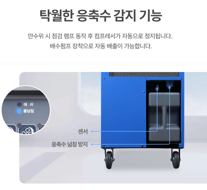 공장용에어컨 상업용 식당 실외기없는 에어렉스 3구 HSC-3270N - 상세 이미지 4