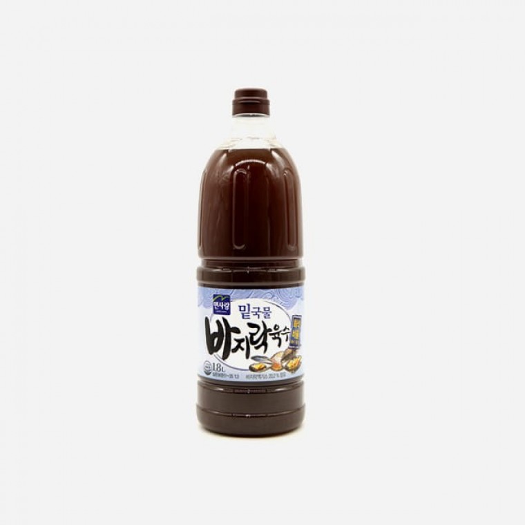 면사랑 바지락 육수 1.8L - 상품 이미지