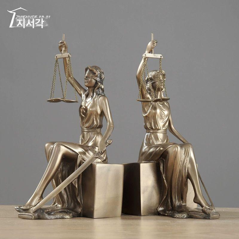 정의여신상 조각상 변호사 사무실 법무법인 인테리어 장식품 - 상세 이미지 3