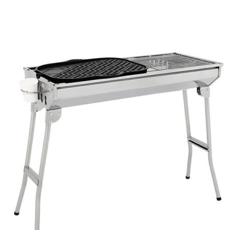 꾸버스 포터블 XL 풀세트 바베큐그릴 불판 스텐 야외용 펜션 숯불 직화 캠핑그릴