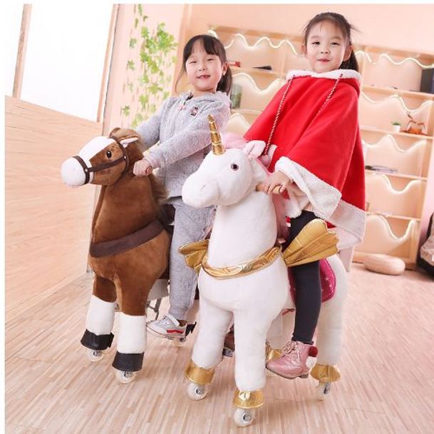 대형 전동 마차 선물용 3 다크브라운 스몰 - 상세 이미지 2