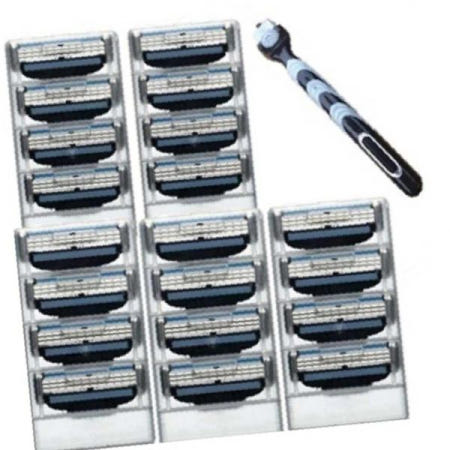 수동 면도기 교체용 면도날 남성 수염 제모 다날 면도용품 세면용품 화장실 욕실 개인위생 면도도구