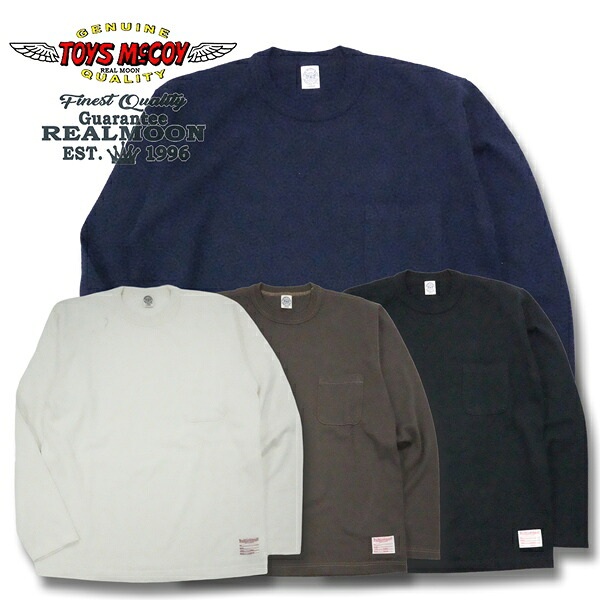 토이즈맥코이 남성 포켓 일본제 긴팔티셔츠 TMC2543 25FW 011/오프화이트 M - 메인 이미지