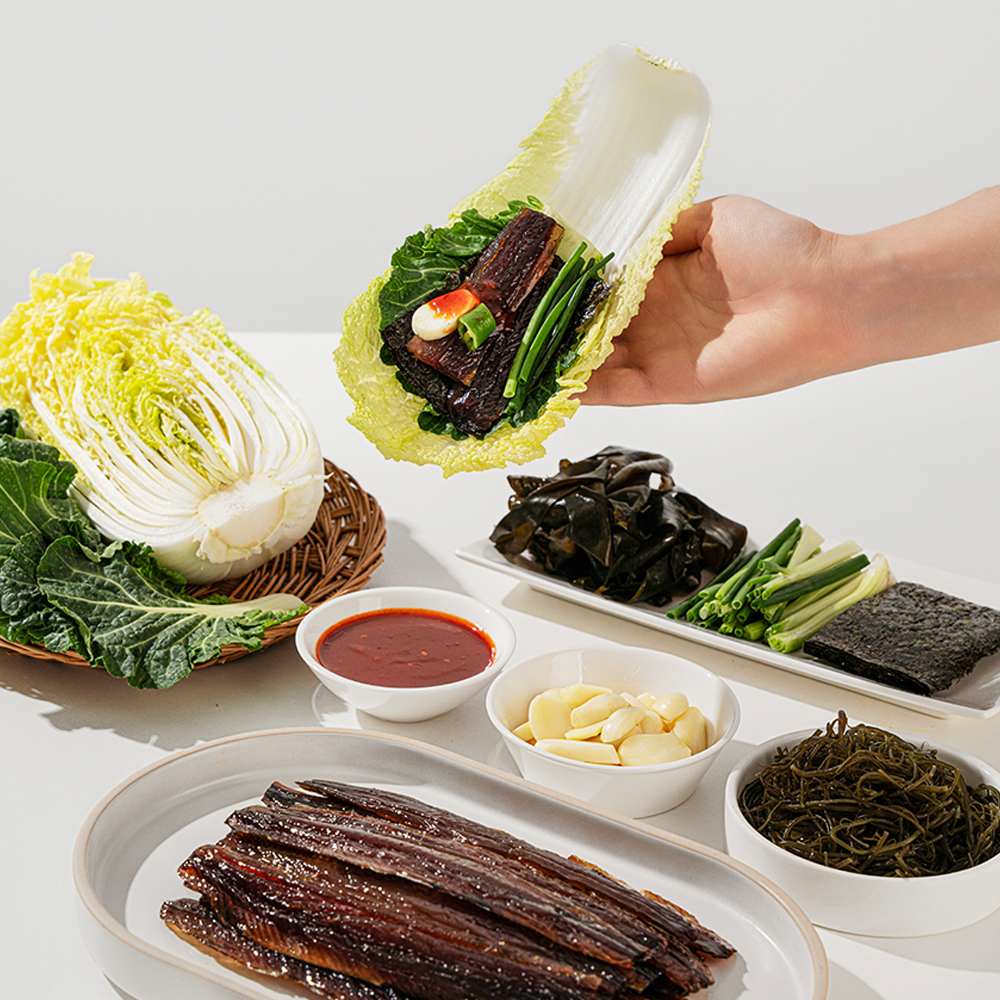 포항 구룡포 과메기 야채세트 홈파티 선물 추천 미세먼지없는 실내건조 2025년 명품 발과메기 - 상세 이미지 4