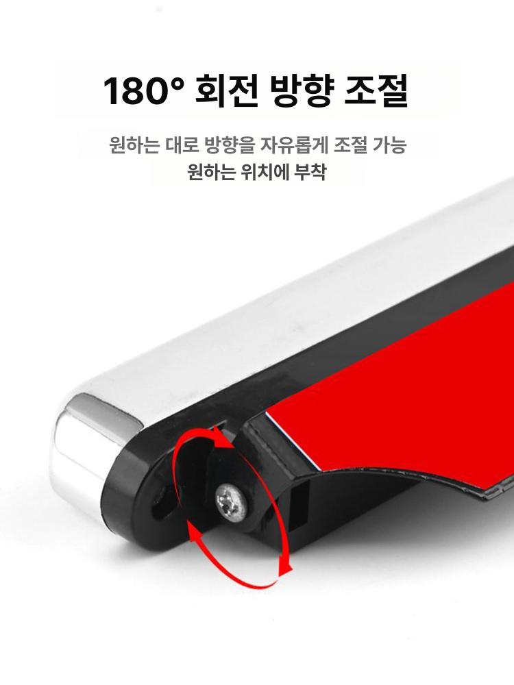 풍력 자동차 주간주행등 LED 풍력발전 무선 일행등 낮바람등 화이트 1개 - 상세 이미지 5