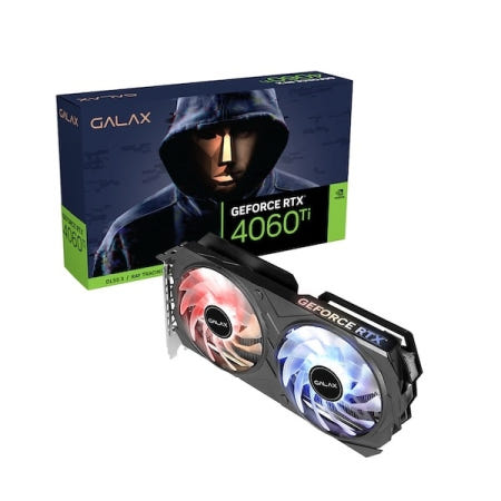 갤럭시 GALAX 지포스 RTX 4060 Ti EX BLACK OC D6 8GB.