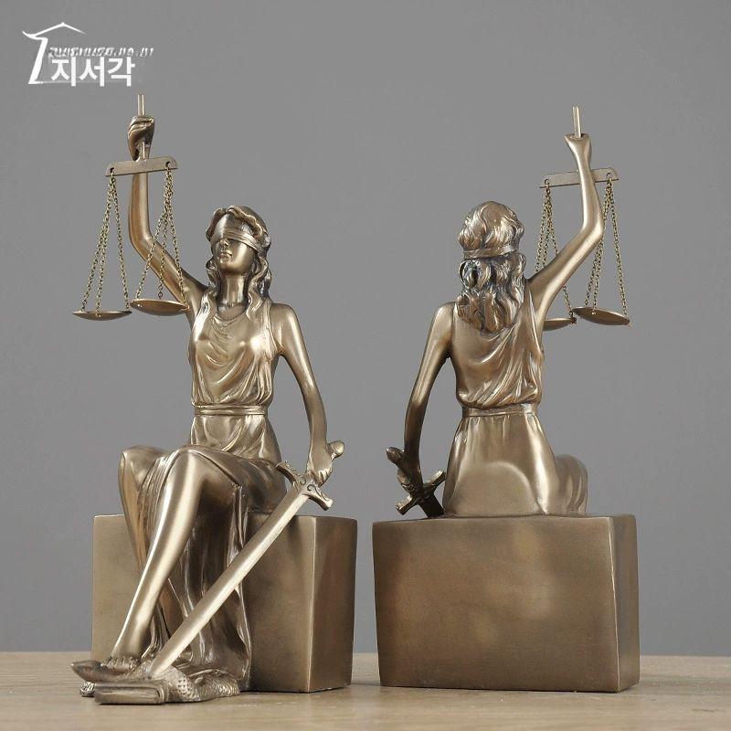 정의여신상 조각상 변호사 사무실 법무법인 인테리어 장식품 - 상세 이미지 4