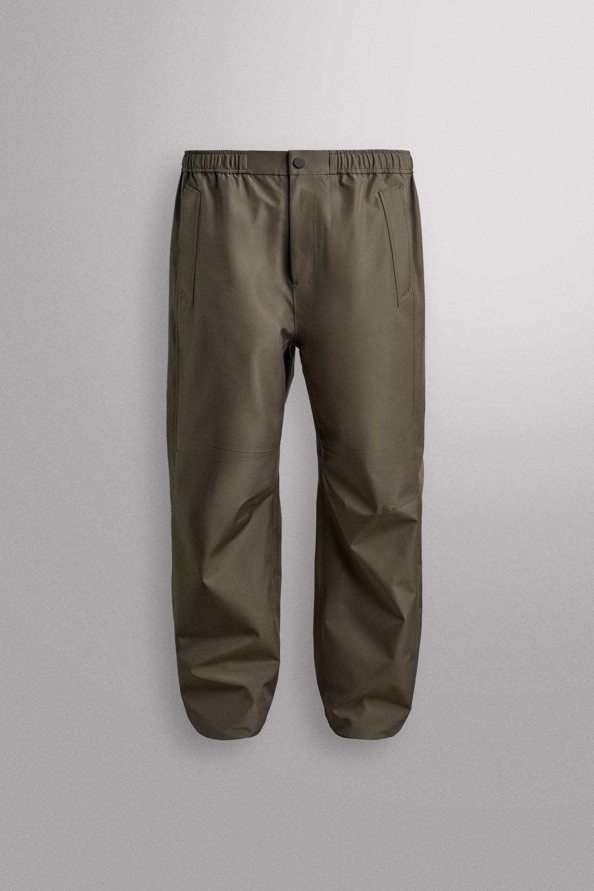 자라 쉘 테크니컬 팬츠 X 아론 레빈 3286/451 DARK GREEN 이미지 6