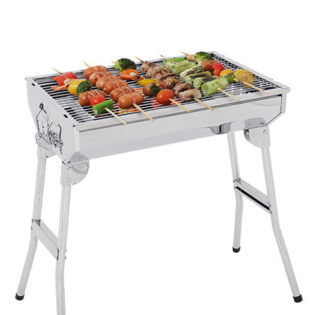 꾸버스 포터블 L 베이직 바베큐그릴 캠핑 펜션 스텐 야외용 펜션 숯불 직화 캠핑그릴