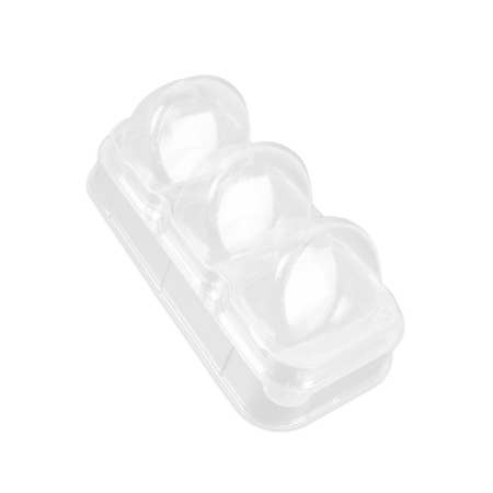 굿픽몰 마카롱 3구 투명용기 쿠키포장용기 투명쿠키케이스 마카롱포장