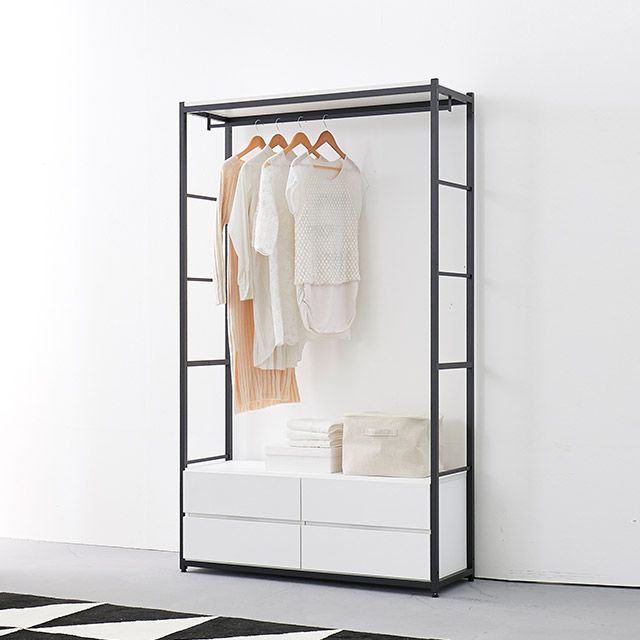 가구의서 G553 2단 서랍행거 1200x400x2020mm - 상품 이미지