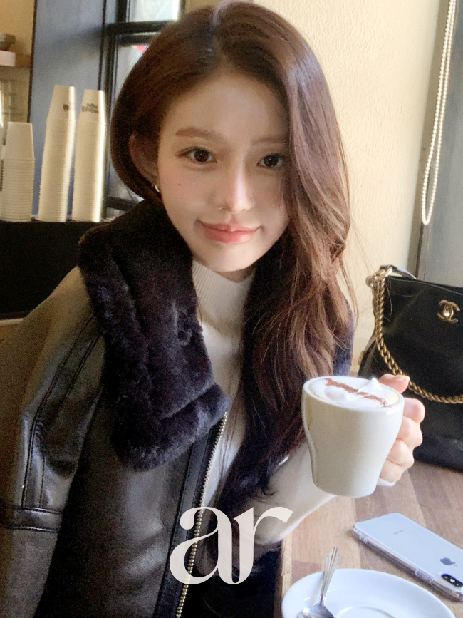 페이크 레더 퍼 카라 하이넥 숏 무스탕 자켓 jk3038 이미지 6