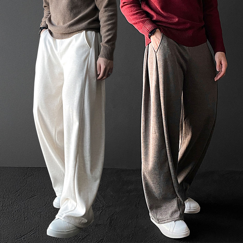 1+1 벌룬팬츠 남자와이드팬츠 남자기모바지 제품 이미지