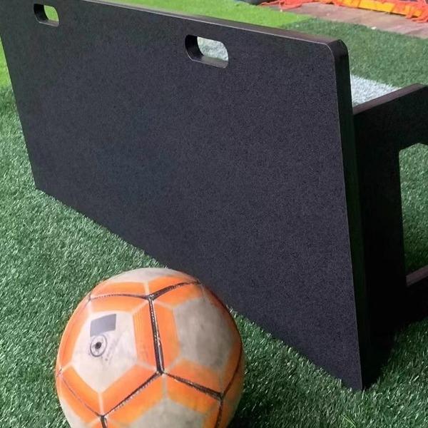 축구 리턴볼 벽치기 슛팅 훈련 연습용품 패드 보드 축구연습 블랙 1200x500x20mm - 상세 이미지 4