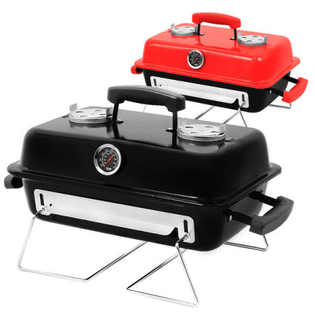 꾸버스 스모킹셰프 바베큐그릴 캠핑 휴대용 훈제 직화 화로대 숯불그릴 바비큐그릴