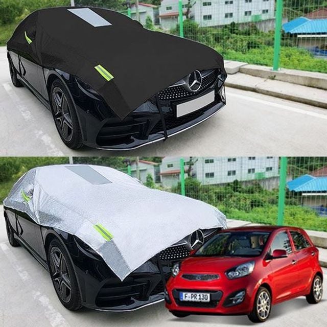 모닝 자동차덮개 반커버 성에방지커버 GWM - 상품 이미지